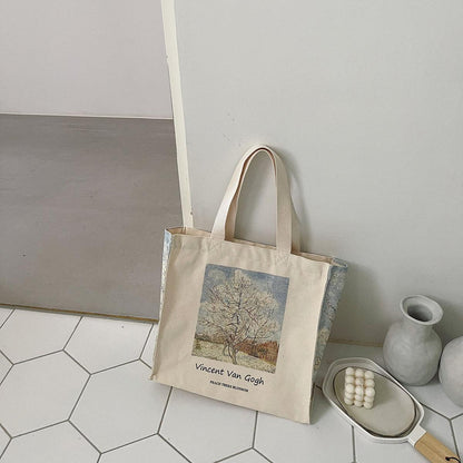 Retro Artist Book Tote - Van Gogh // Honeypot: New + Vintage High Quality Western Wear