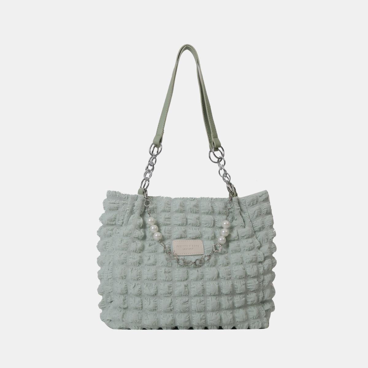 Bubble Textured Tote Bag - Honeypot