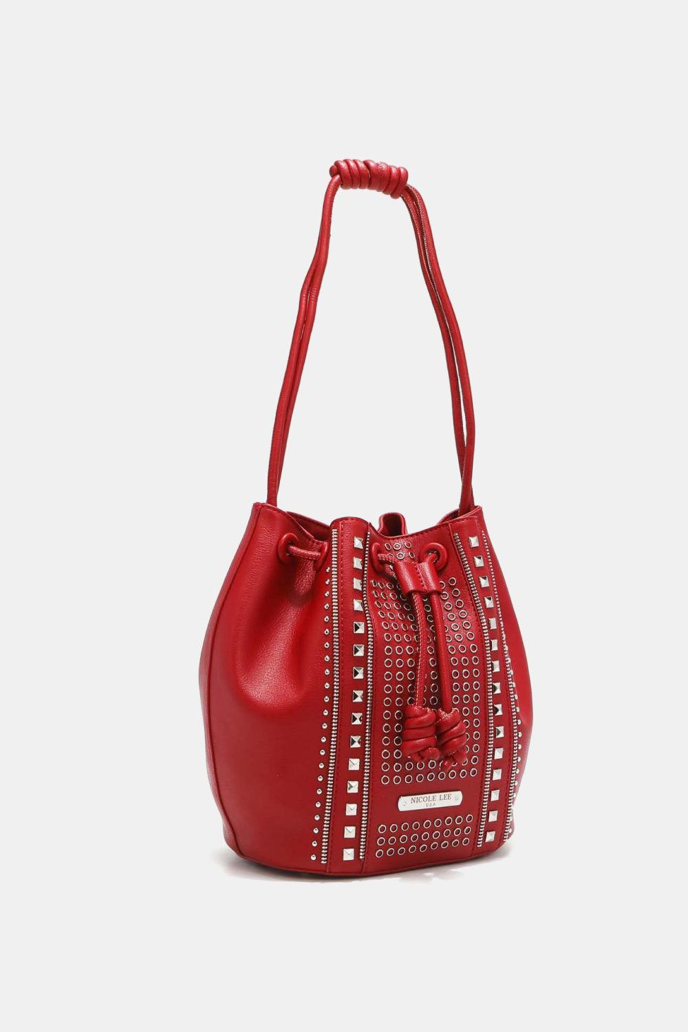 Boutique Studded Bucket Bag - Honeypot