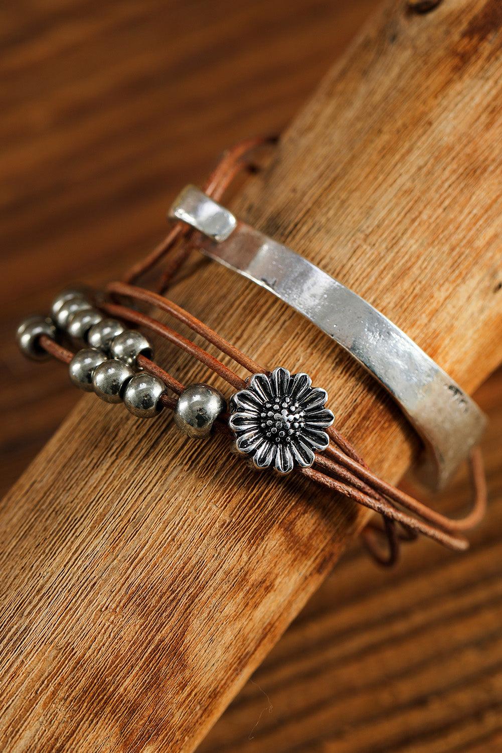 Layered Daisy Darlin' Bracelet - Honeypot