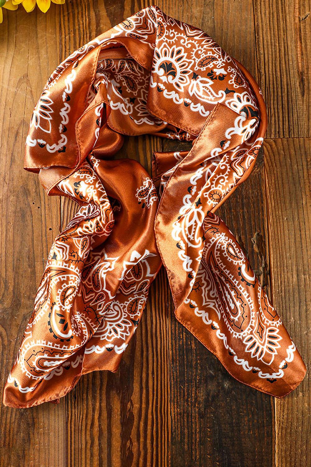 Paisley Square Handkerchief Scarf - Honeypot