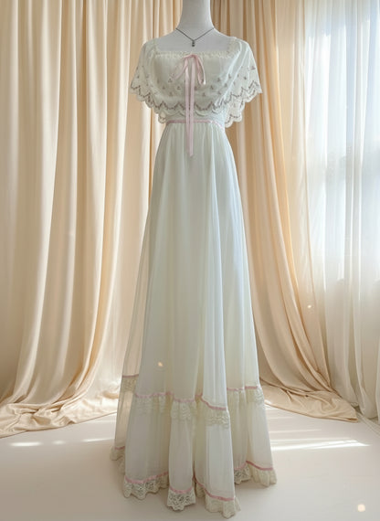 70's Boho Prairie Dress // Gunne Sax, 11