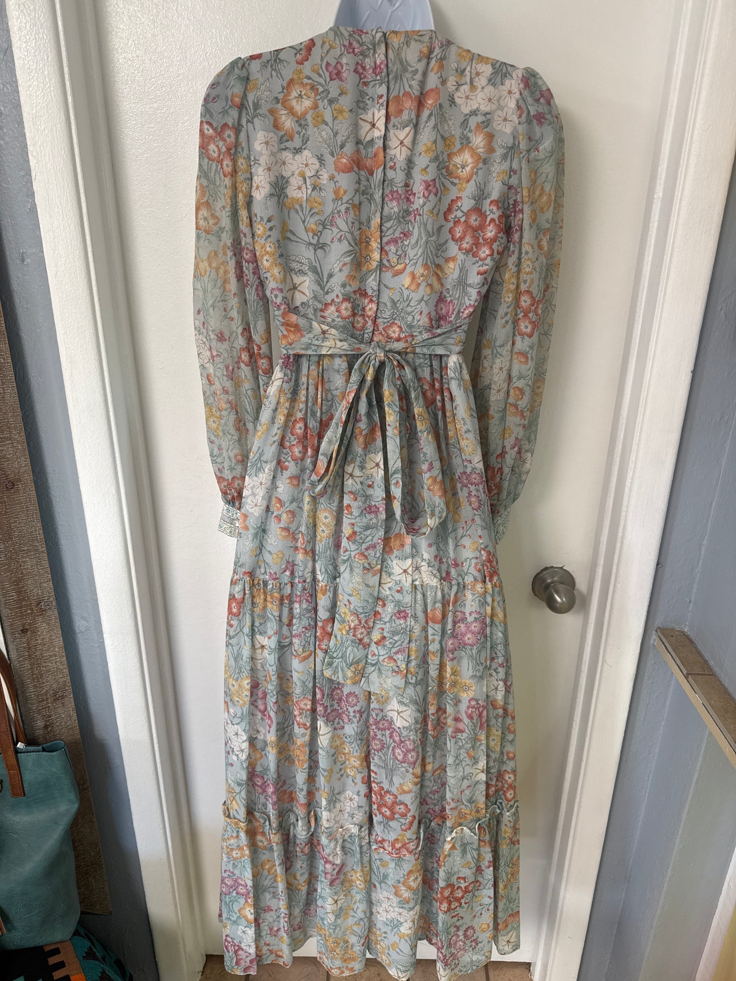 Stunning 70's Prairie Dress // Candi Jones California