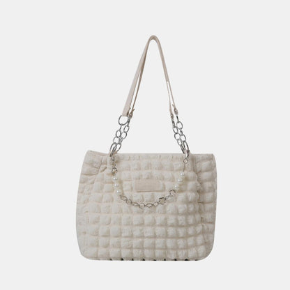 Bubble Textured Tote Bag - Honeypot