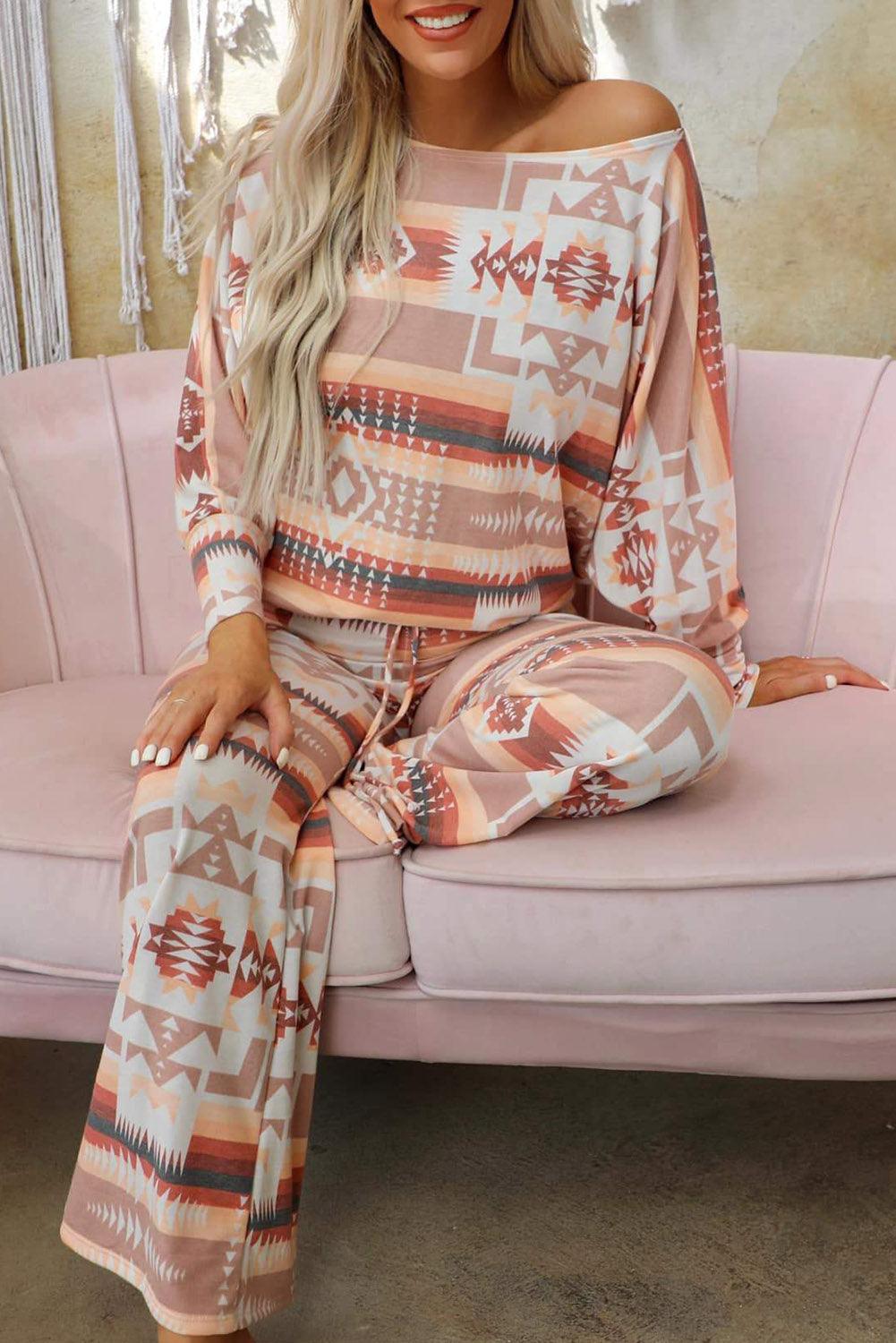 Aztec Dreams Loungewear Set - Honeypot