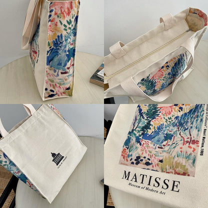 Retro Artist Book Tote - Matisse // Honeypot: New + Vintage High Quality Western Wear