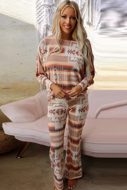 Aztec Dreams Loungewear Set - Honeypot