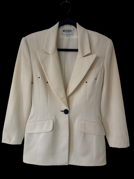 90's Wool Western Blazer // Moschery, S