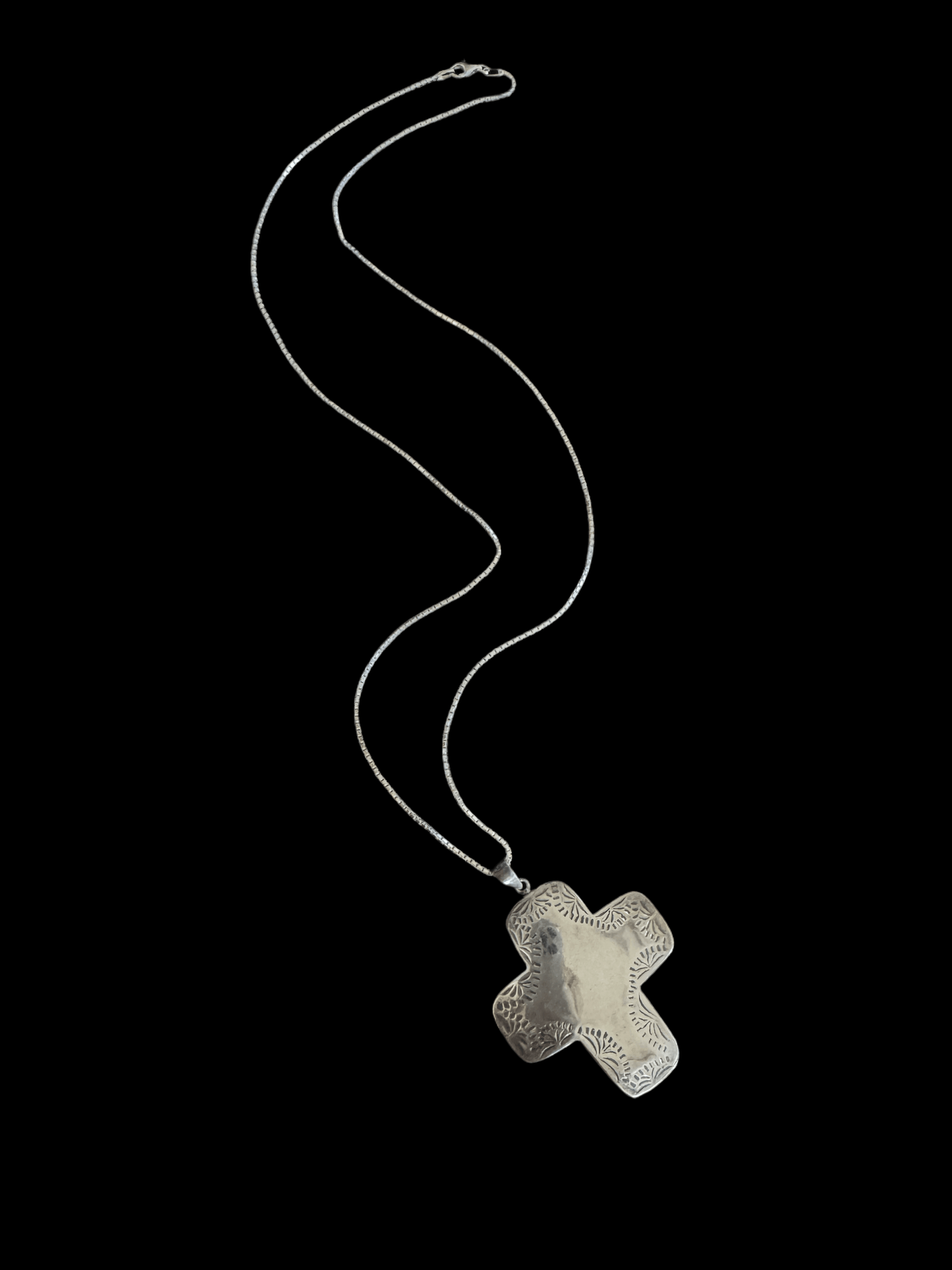 Navajo Made Cross Necklace - Honeypot