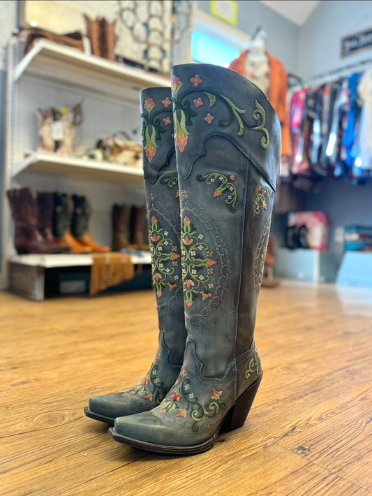 Flower Child Boots // Dan Post, 7.5