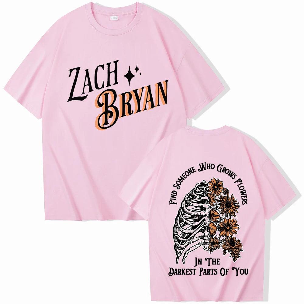 Zach Bryan Oversized Graphic Tee - Honeypot