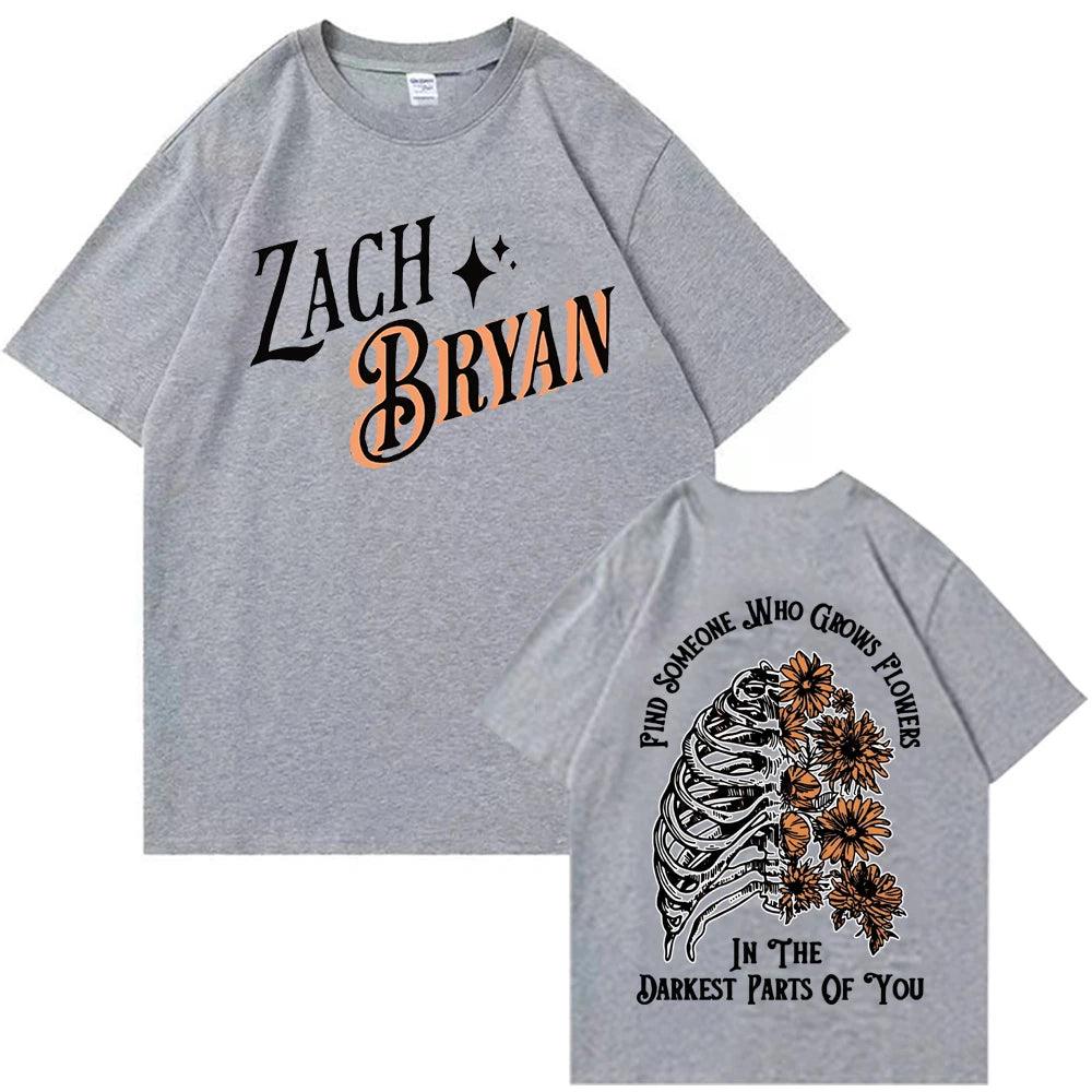 Zach Bryan Oversized Graphic Tee - Honeypot