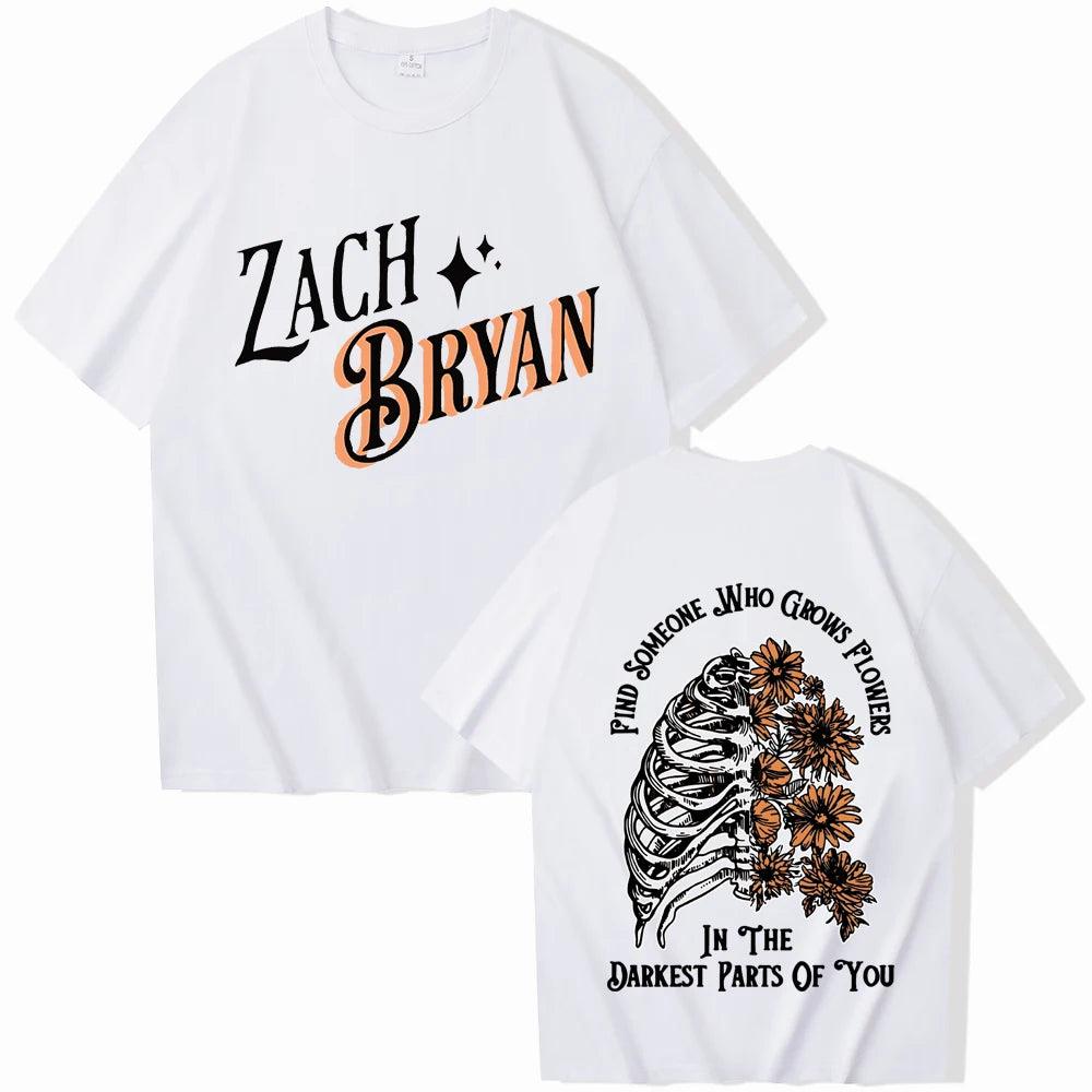 Zach Bryan Oversized Graphic Tee - Honeypot