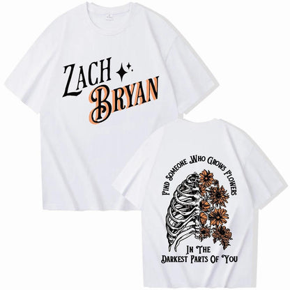 Zach Bryan Oversized Graphic Tee - Honeypot