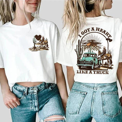 Heart Like A Truck Lainey Wilson Graphic Tee - Honeypot