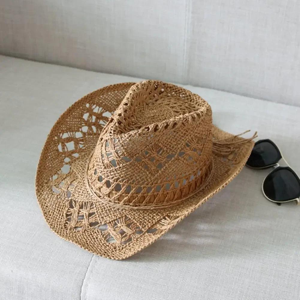 Straw Western Cowgirl Hat - Honeypot