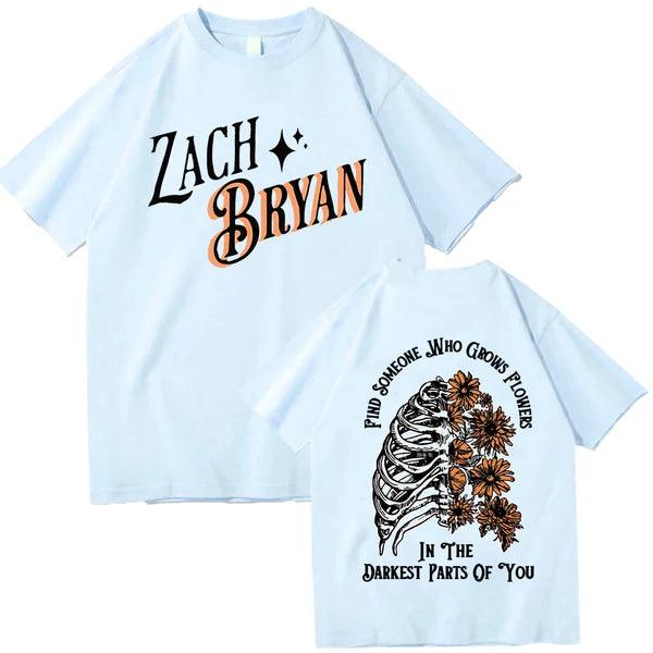 Zach Bryan Oversized Graphic Tee - Honeypot