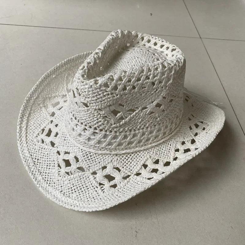 Straw Western Cowgirl Hat - Honeypot