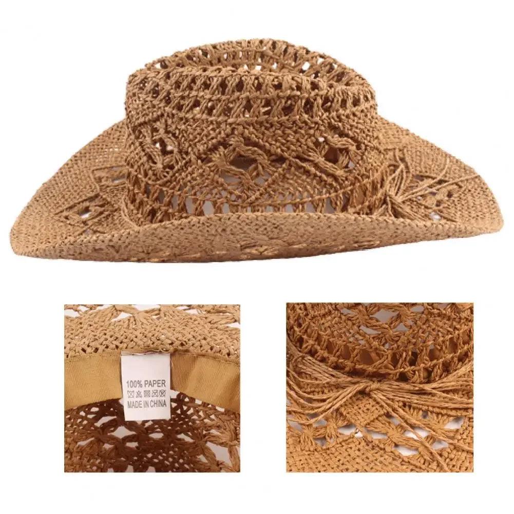 Straw Western Cowgirl Hat - Honeypot