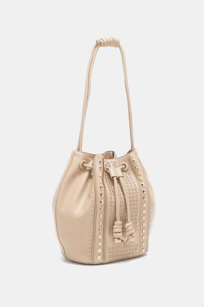 Boutique Studded Bucket Bag - Honeypot