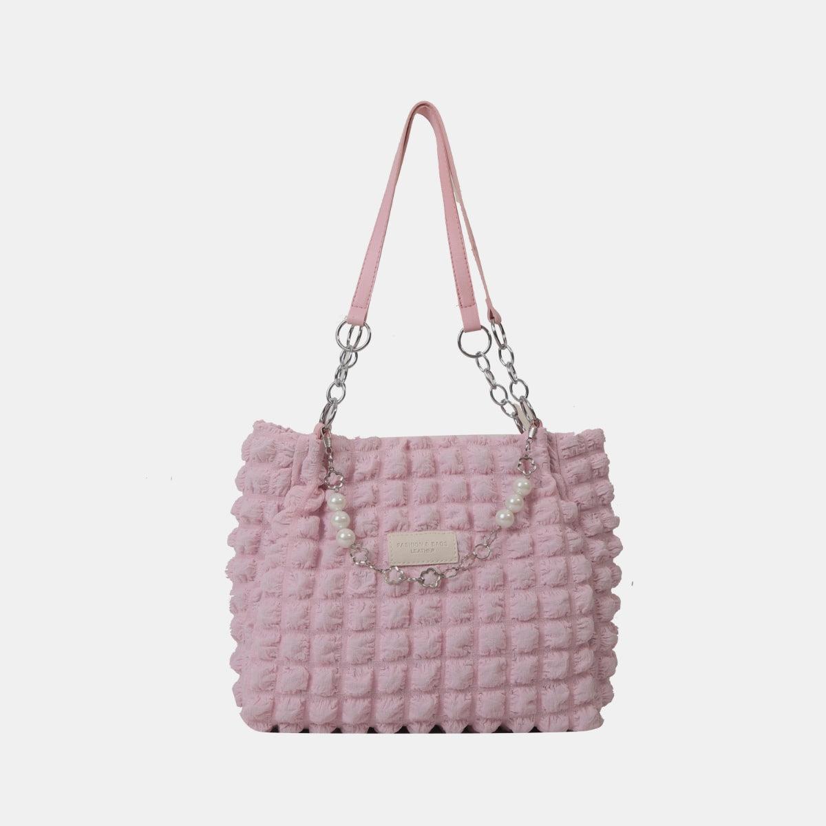 Bubble Textured Tote Bag - Honeypot