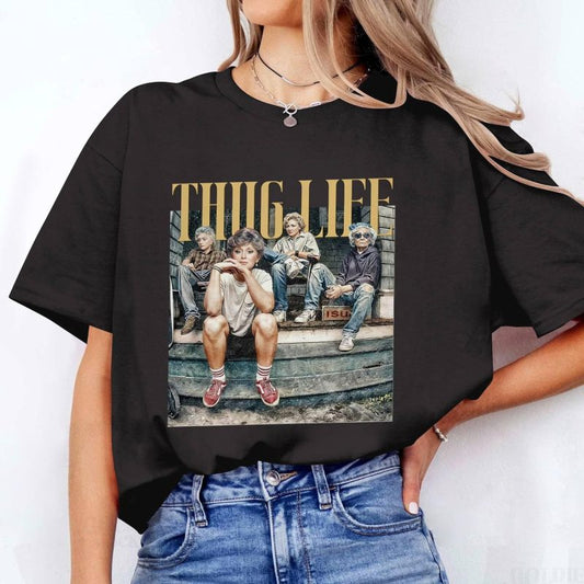 Golden Girls Thug Life Graphic Tee // Honeypot: New + Vintage High Quality Western Wear