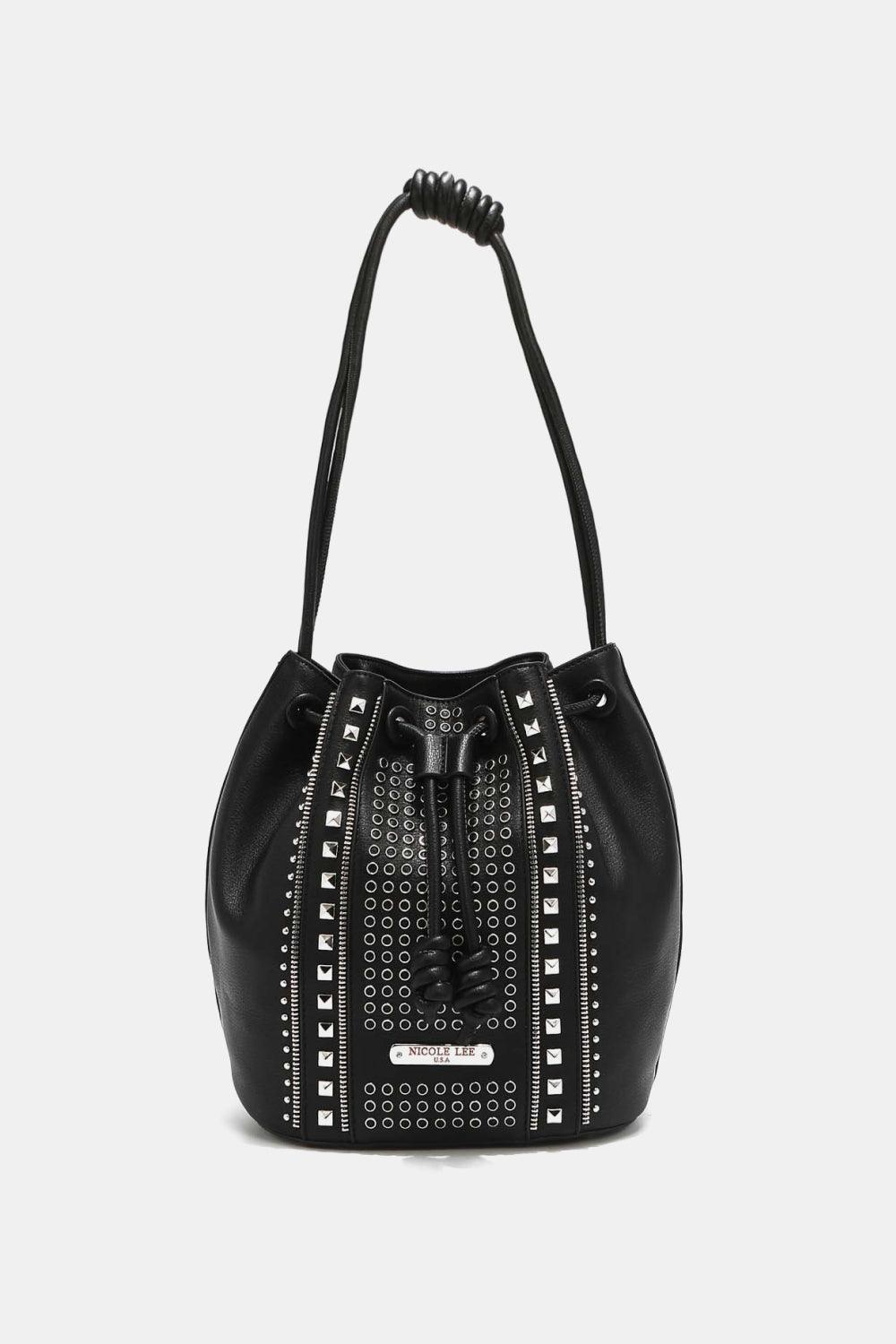 Boutique Studded Bucket Bag - Honeypot