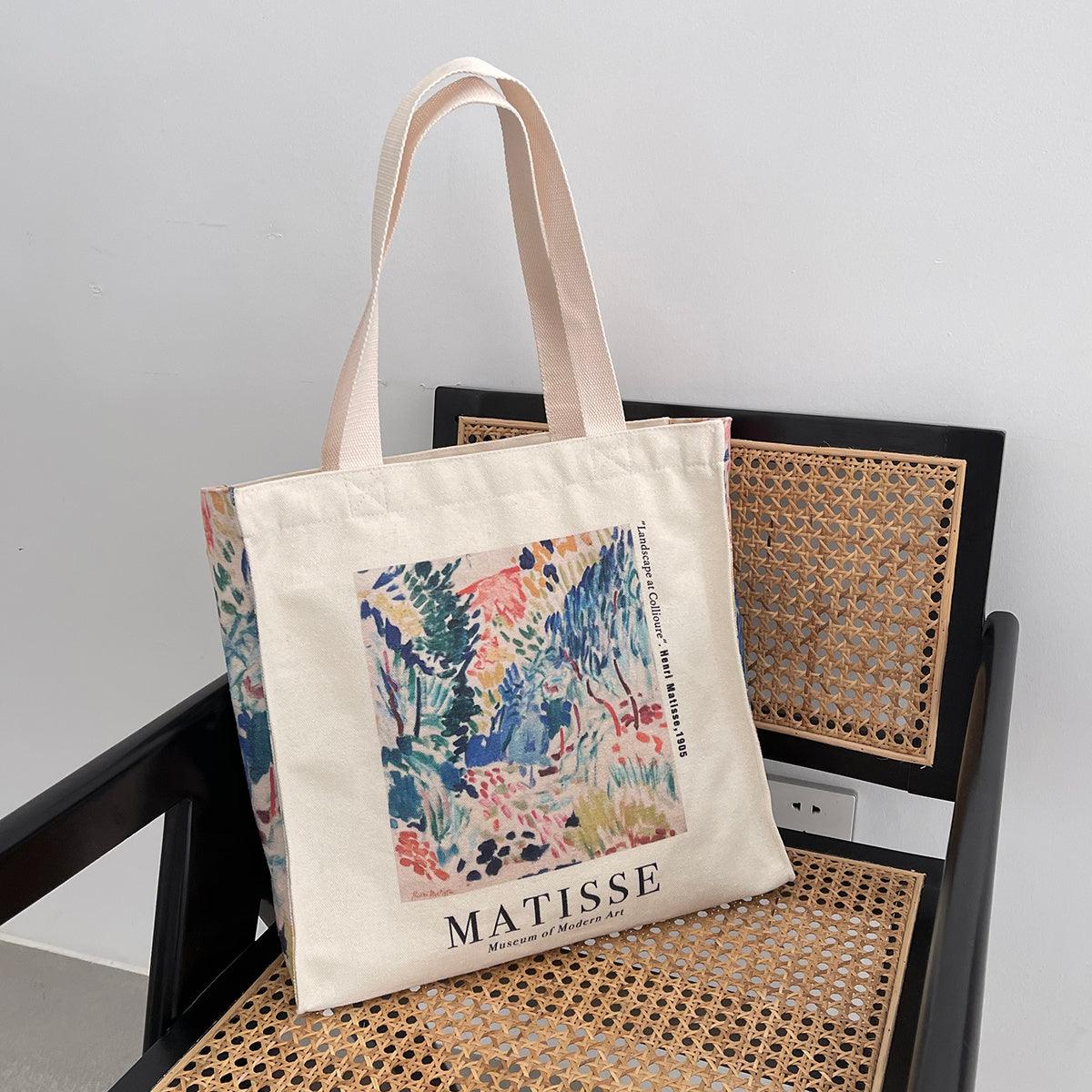 Retro Artist Book Tote - Matisse // Honeypot: New + Vintage High Quality Western Wear