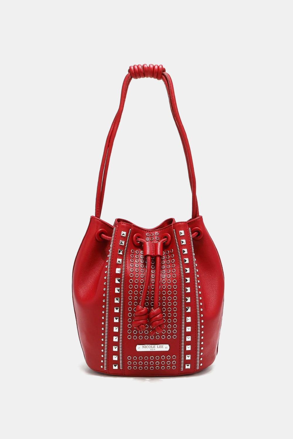 Boutique Studded Bucket Bag - Honeypot