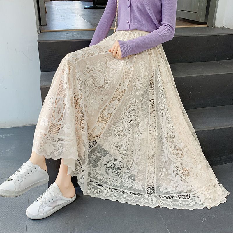 Lacey Midi Skirt - Honeypot