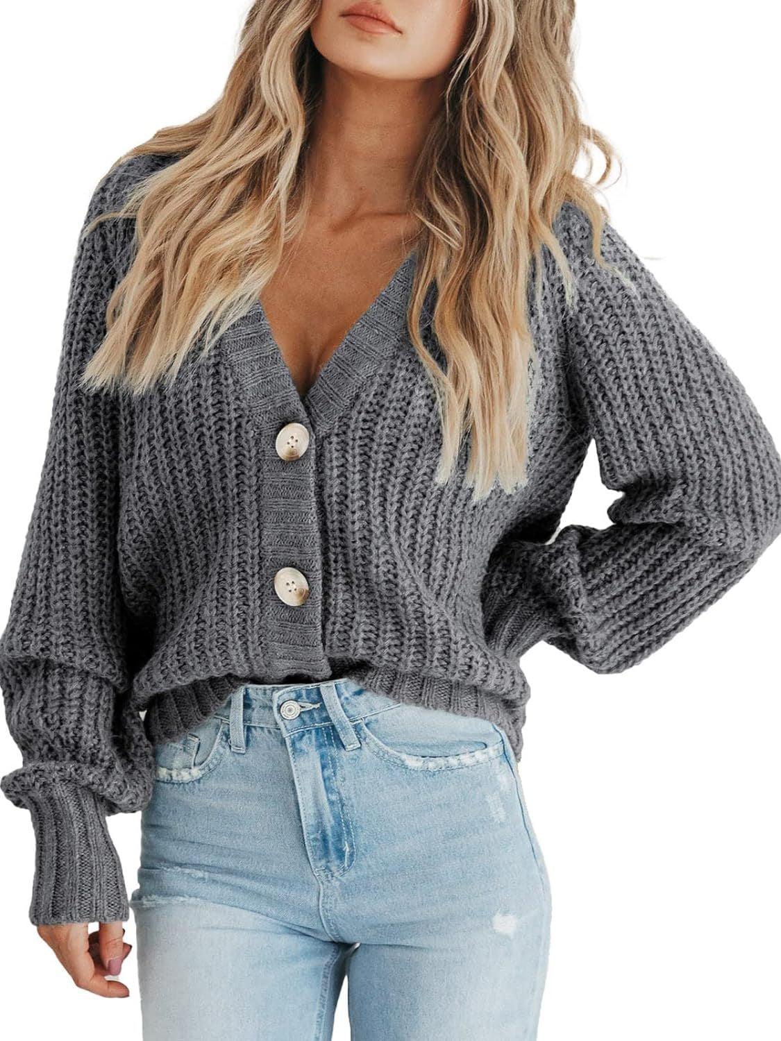 Button Up Slouchy Cardigan - Honeypot