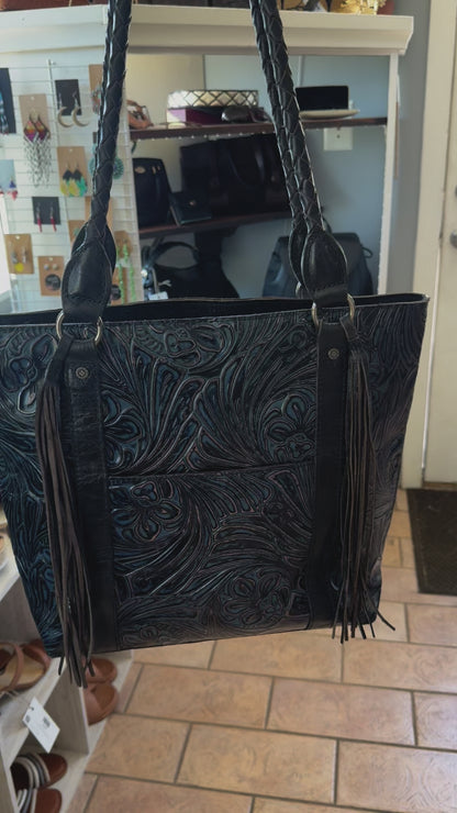 SALE PENDING - Patricia Nash Tooled Leather Tote